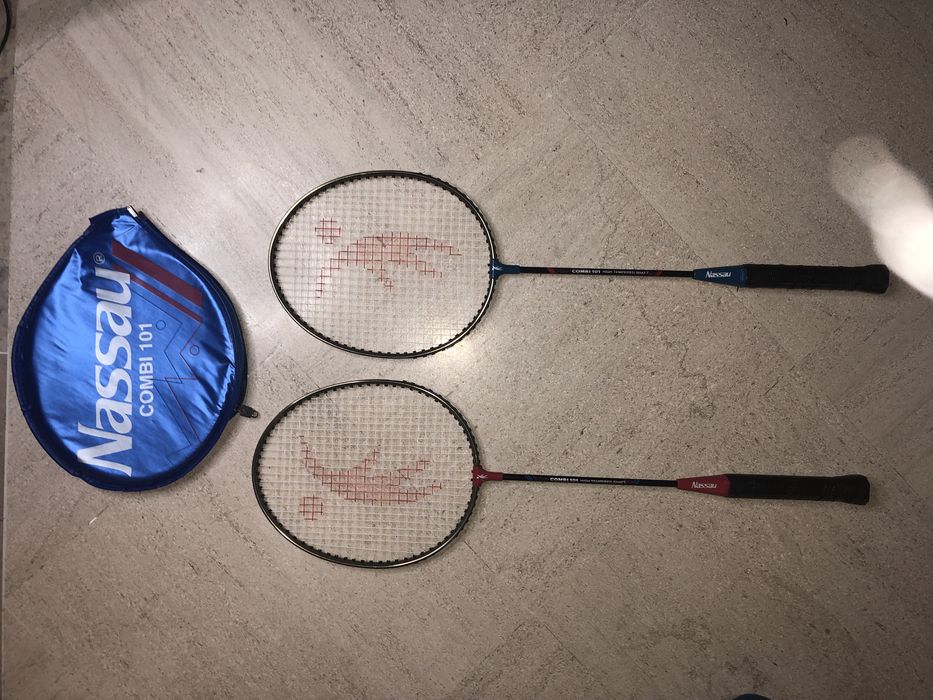 Raquetes badminton ( novas )