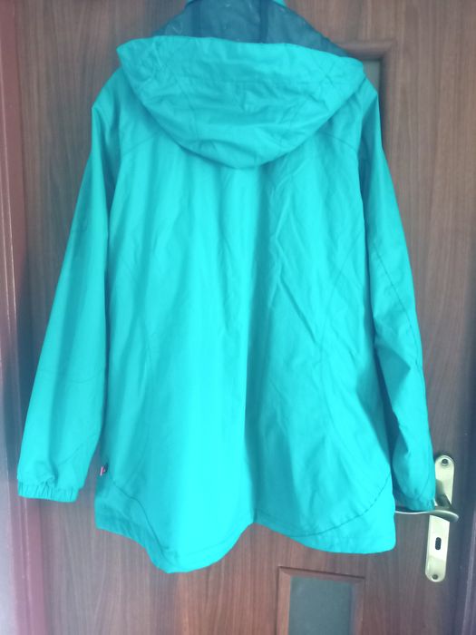 OCK kurtka damska 46 wiosna lato jesień niebieska turkusowa wiatrówka