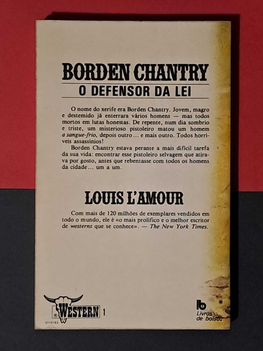 Louis L'Amour - Borden Chantry, o Defensor da Lei (Col. Western 1)
