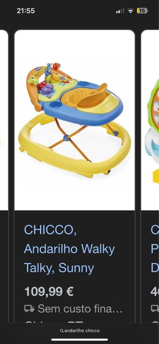 Andarilho chicco