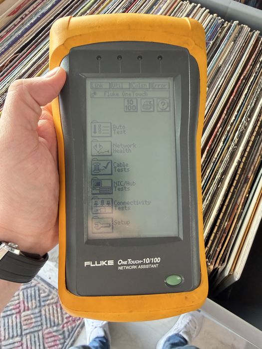 Fluke OneTouch-10/100 Network Assistant urządzenie tester sieciowy