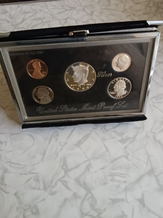 США Silver Proof Set 1996 срібло