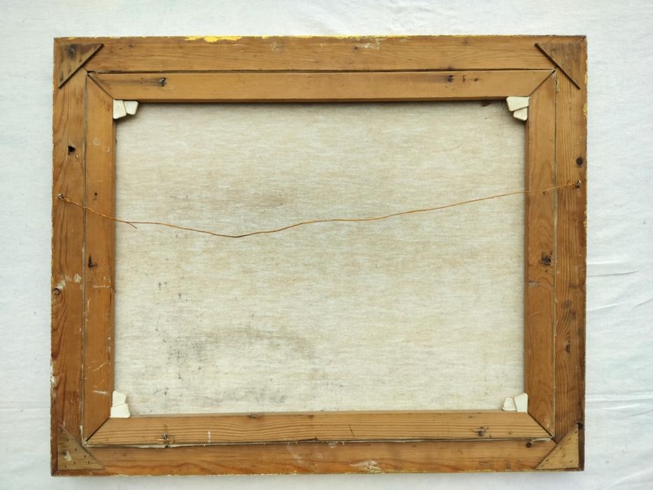 Olejodruk obraz ramka  .