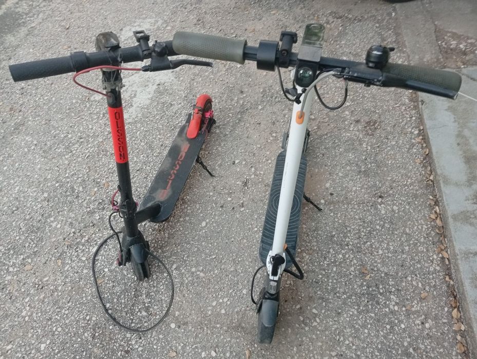 2 Trotinetes para peças