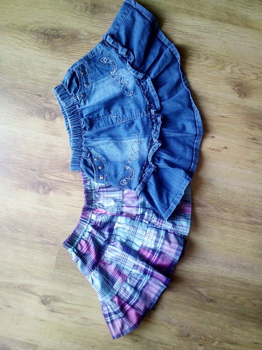 Dwie spódniczki dla 6-8latki, h&m
