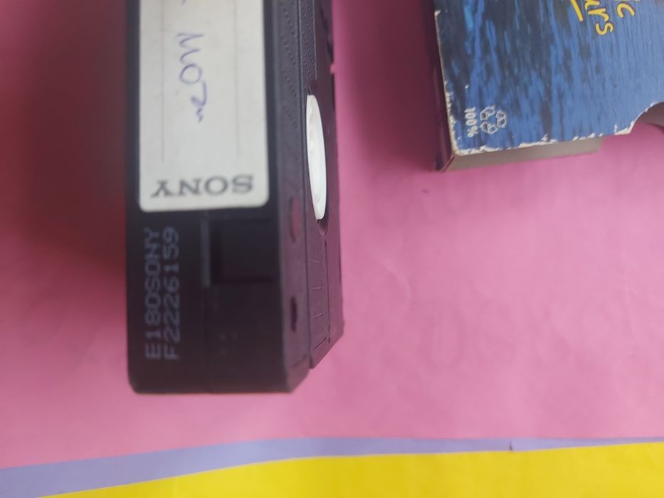 Kaseta VIDEO stara różności 1990rok