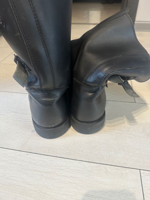 Sprzedam skórzane buty na motocykl