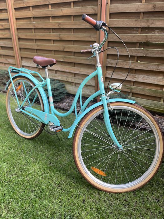 Rower LEgrand Madison kola 28 miejski rama 18 kolor turkusowy