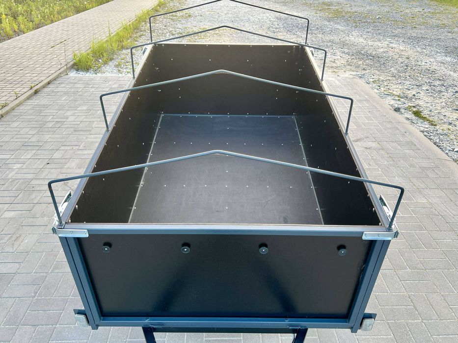 Прицеп до легкового авто ПАЛИЧ 2мх 1,2м борт 60 см одновісний фанера