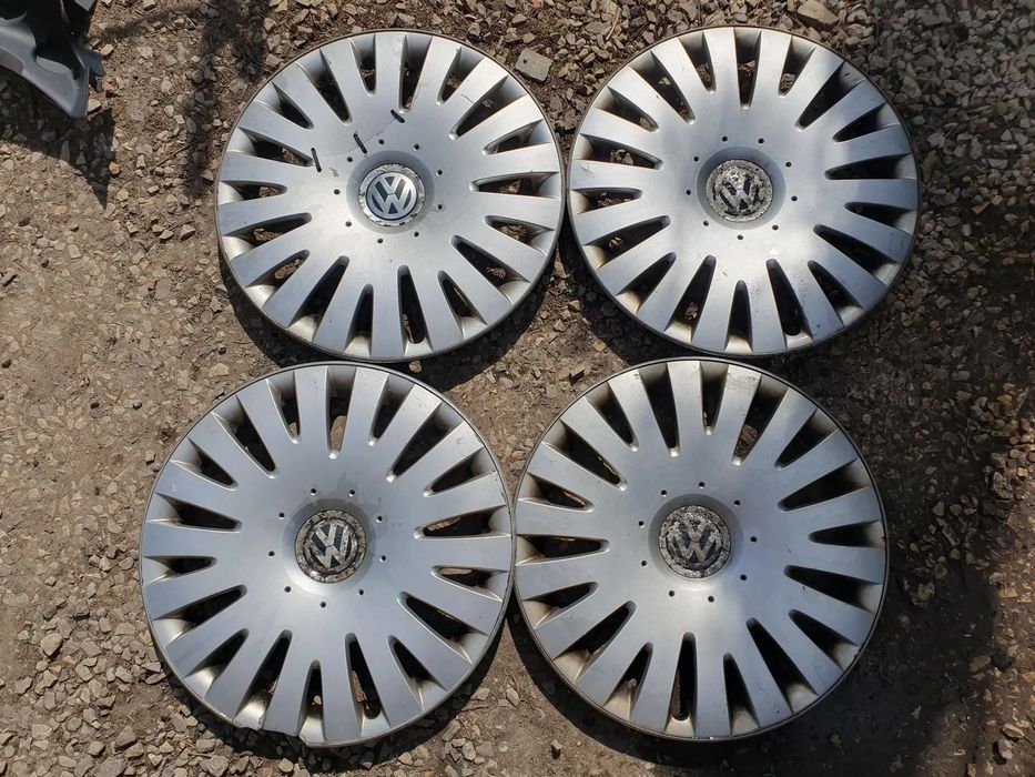 KOŁPAKI 16 VOLKSWAGEN ORYGINAŁ KOMPLET 4SZT 3C0601147B