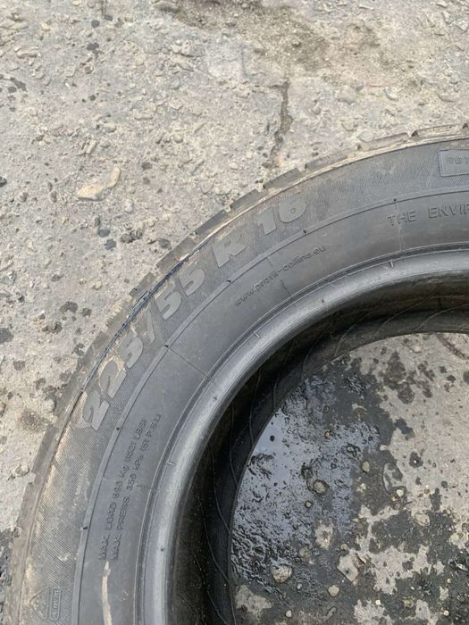 Шини 225/55 R16 пара Profil зима   7,8мм
