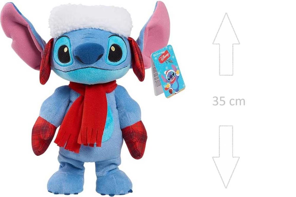 Stitch tańczący z grającą kolędą + gratis *PREZENT DLA DZIECKA*