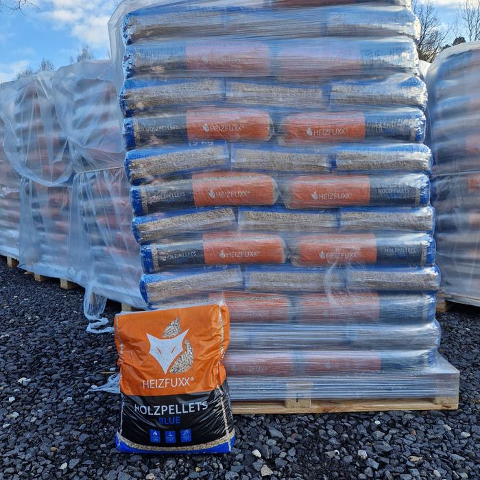Ostatnie palety pellet Heizfuxx