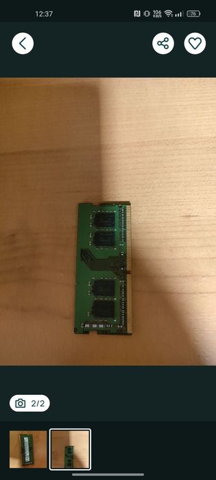 Ram ddr4 8gb dobry stan