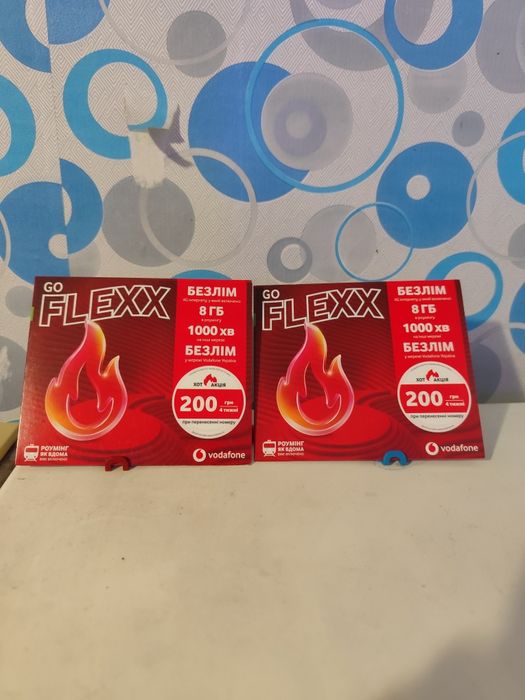 Водафон стартовий пакет 2025