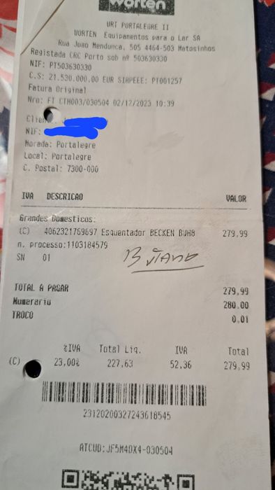 Esquentador Beken 11 litros