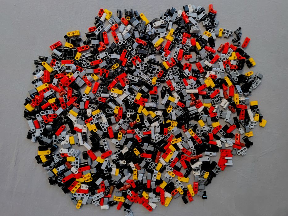 LEGO Technic małe części mix ok 400g