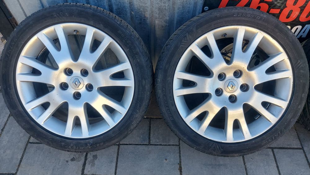 Alufelgi Koła 17" 5x108 Laguna Espace + opony