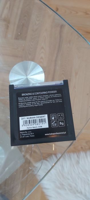 Bronzer puder do konturowania 311 nubian desert kobo bronzing powder