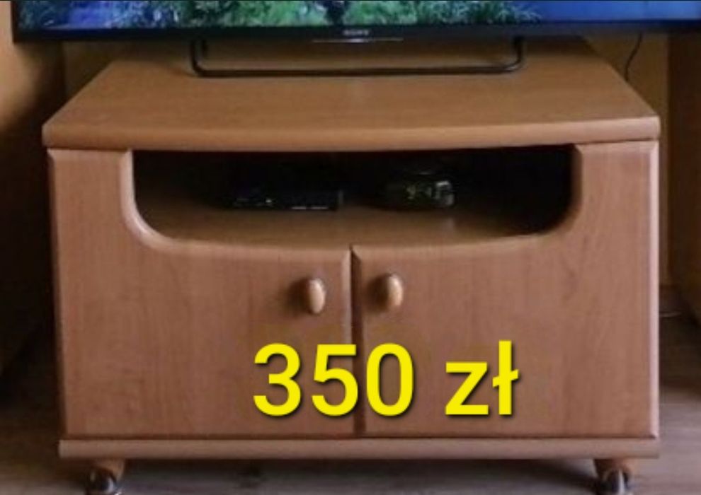 BRW stolik rtv olcha miodowa