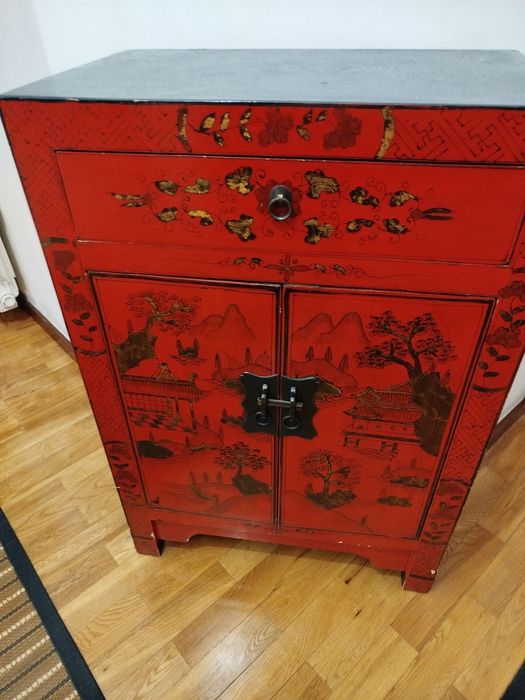 Aparador oriental, estilo chinês