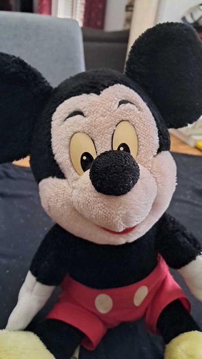 Peluche Original Mickey Mouse - Disneyland/Walt Disney World Anos 80