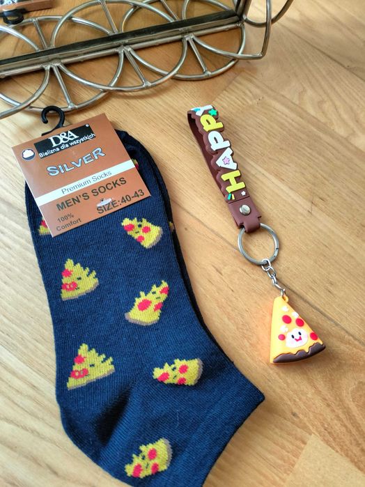 Brylok Pizza + skarpetki 40-43 lub 43-46