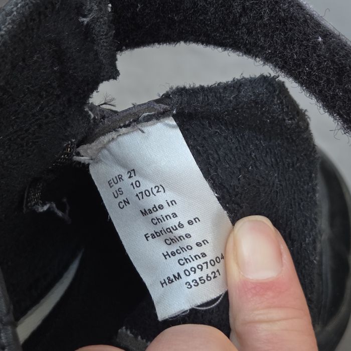 Дитячі демісезонні боти хайтопи h&m, розмір 27