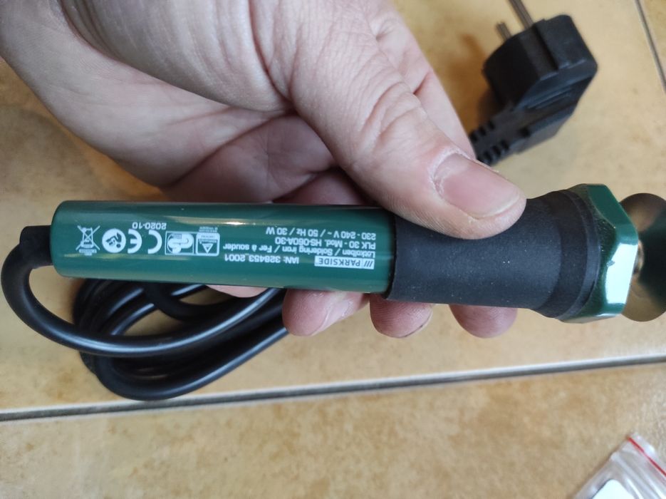 Паяльник НІМЕЧЧИНА Parkside PLK 30 440 градусів 30 Вт нагрів 3 хв