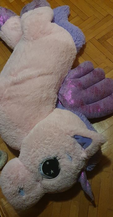 Mega duzy jednorozec XXL 120cm prezent,pluszak smilki maskotka