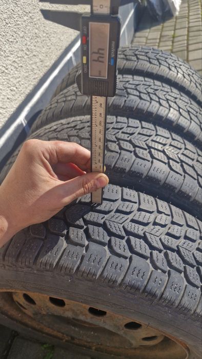 Всесезонна резина Kleber 165/70/R14 на стальних дисках R14
