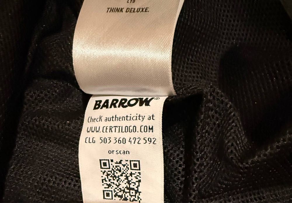Бомбер Barrow черный
