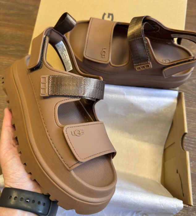 Босоножки/Босоніжки Ugg Goldenglow Sandals Brown/Угги/Сандали Угг/Уггі