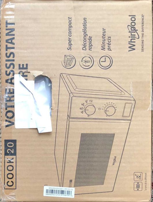 Продам мікрохвильову піч WHIRLPOOL MWP 101 W