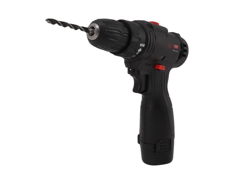 Aparafusadora Electrica com duas baterias 12V