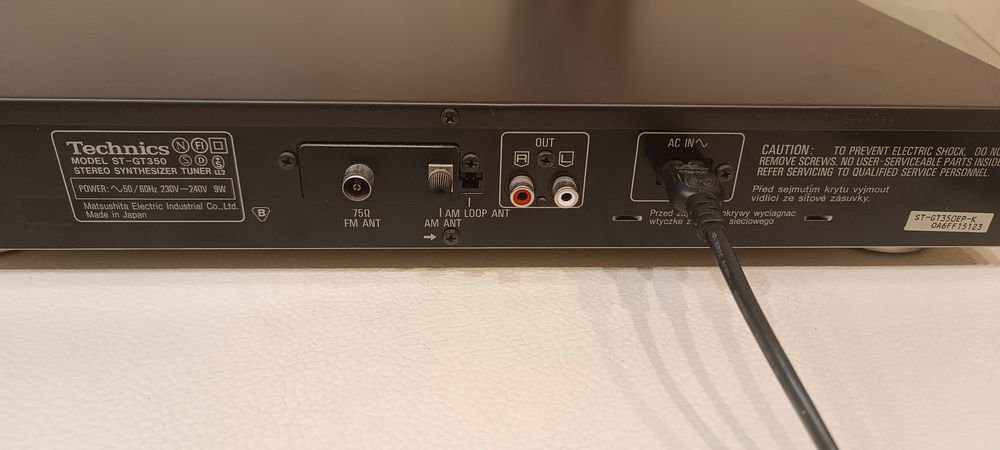 Тюнер Technics ST-GT350