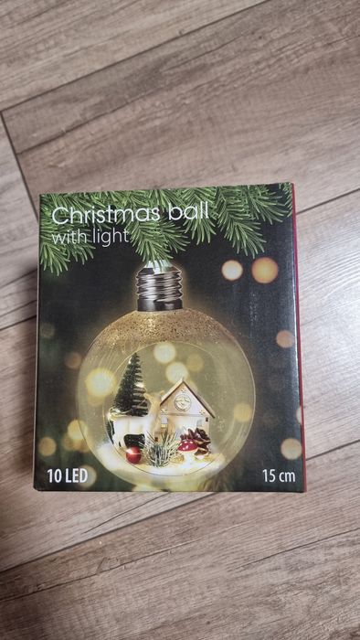 Bombka led na baterie girlandia świąteczne