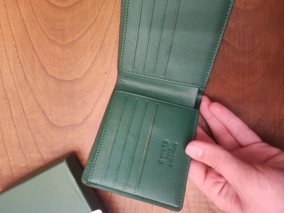 Carteira Goyard verde