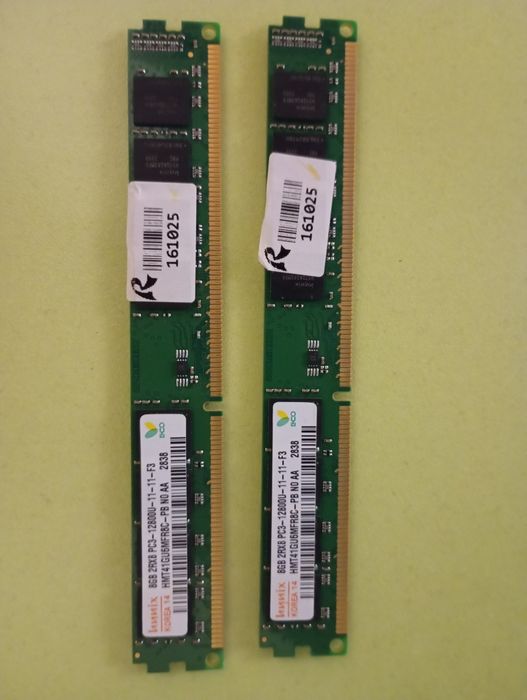 Hunix DDR3 16GB 2×8GB 12800U (1600) Intel AMD