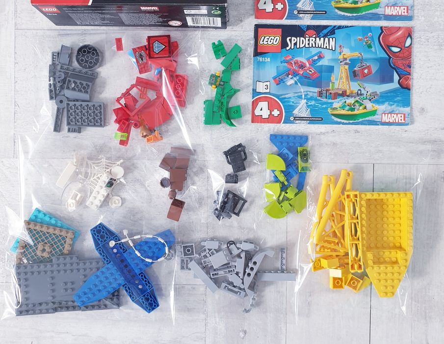 LEGO 76134 Marvel SPIDERMAN Doktor Octopus skok na diamenty Gorzów ...