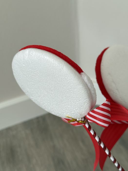 2 candy cane lollipop chupa 25cm