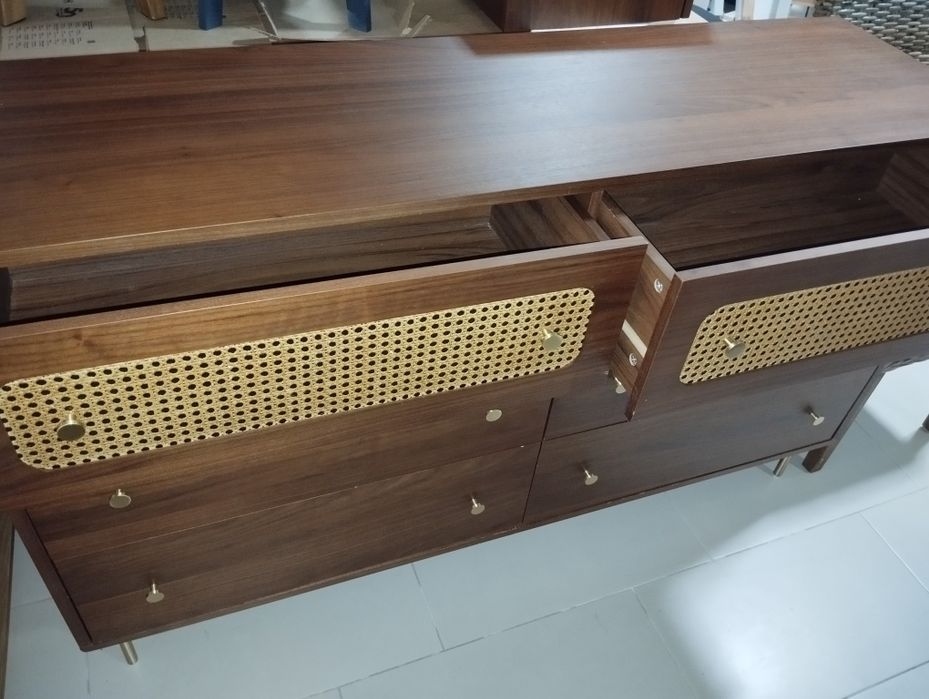 Cómoda de 6 gavetas
