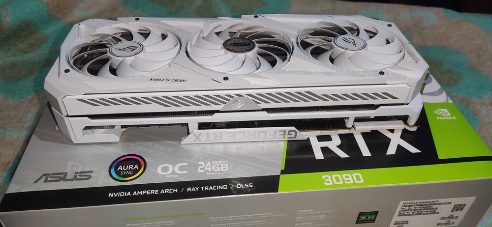Asus ROG Strix GeForce RTX 3090 White OC 24GB