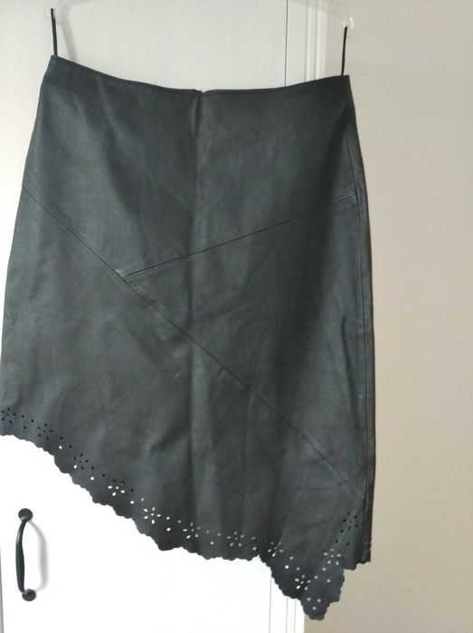 Spódnica z prawdziwej skóry