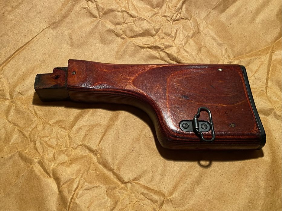 Деревʼяний приклад для РПК, РКК, РПК-74, ручного кулемету Калашнікова