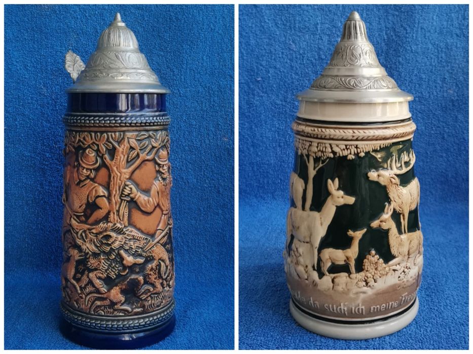 Традиційні німецькі пивні кухлі (Bierstein)