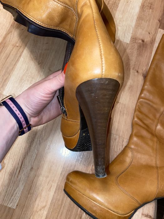 Buty Ryłko 40 kozaki botki platforma