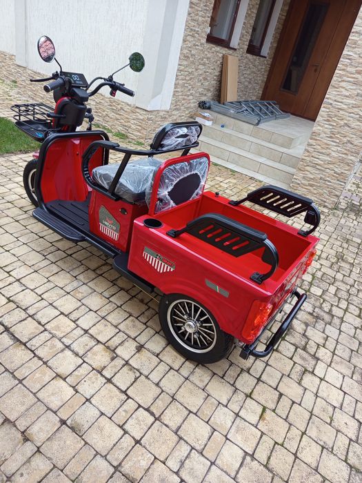 Електроскутер трицикл грузо/пасажир Smart 2000Вт, гарантія, муравей