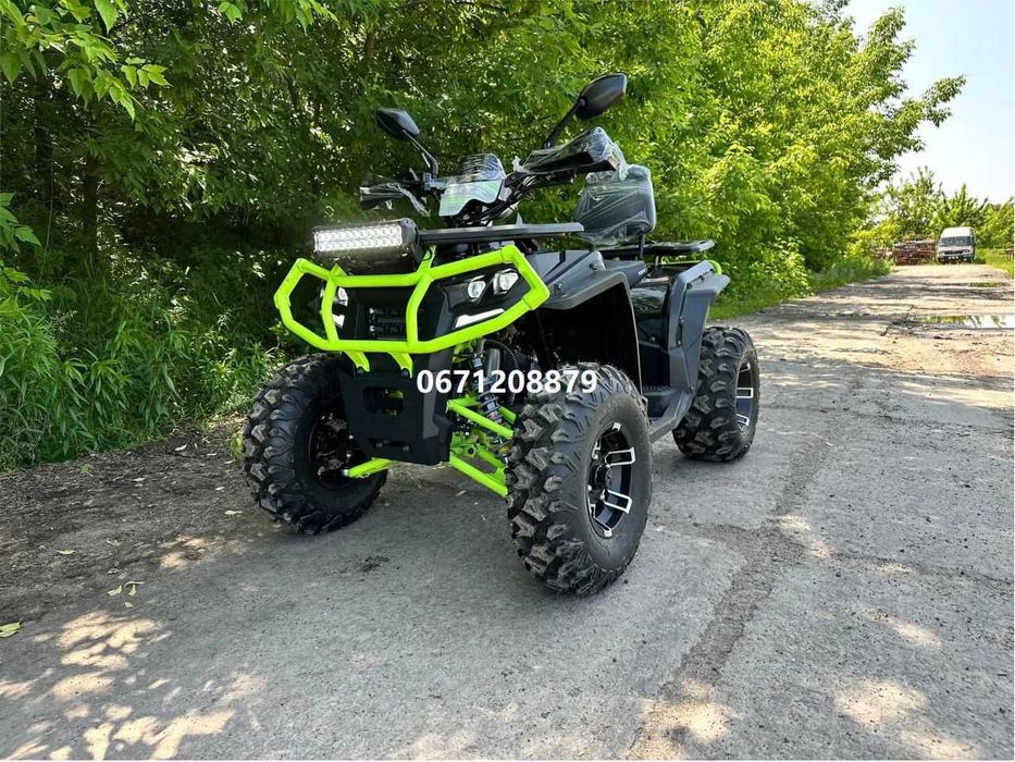 Квадроцикл Forte AFC 250 PRO (черно-зеленый) Форте доставка під двір