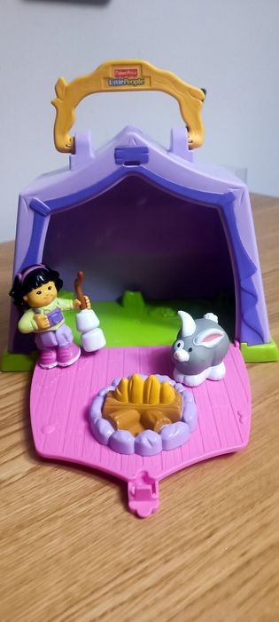 Fisher Price Little people kemping camping